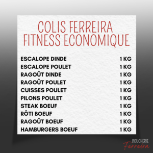 COLIS FERREIRA FITNESS ECONOMIQUE