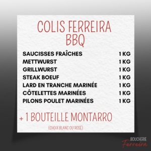 COLIS FERREIRA BBQ