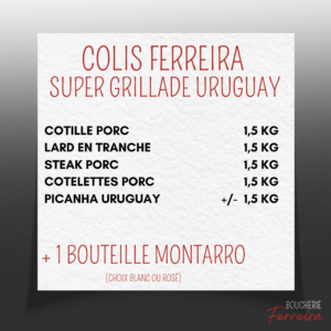 COLIS FERREIRA SUPER GRILLADE URUGUAY